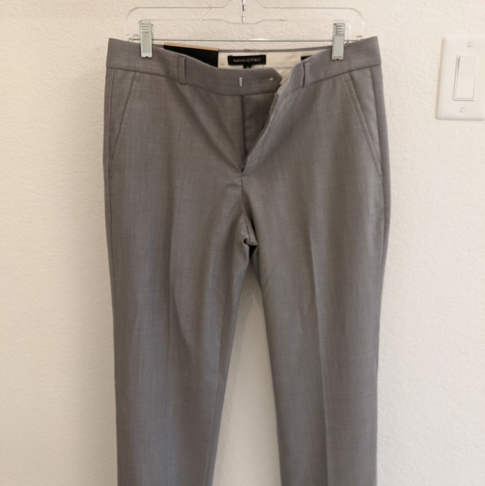 Banana Republic NWT gray lightweight wool pants